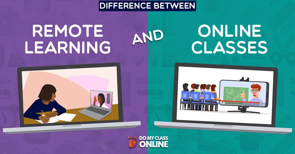 Difference Between Remote Learning and Online Classes