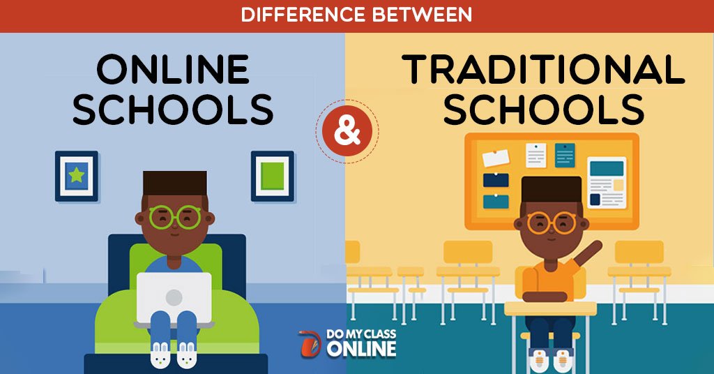 Differences Between Online Schools and Traditional Schools